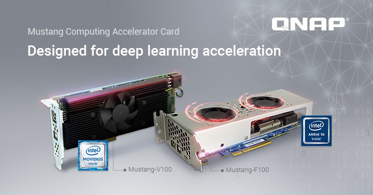 QNAP lance les cartes accélératrices de calcul de la série Mustang avec la solution d’accélérateur de vision Intel VPU/FPGA pour booster l’inférence d’apprentissage profond